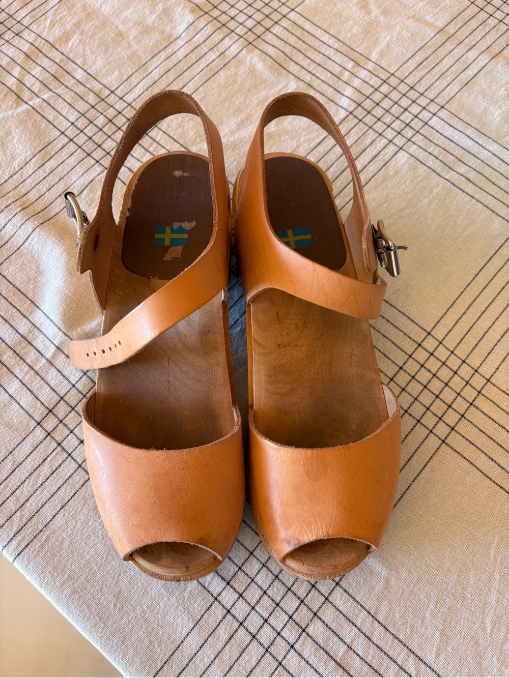 Heeled chunky sandal
